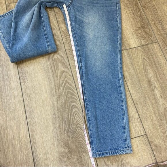 Mandee Chelsea Vintage Straight Mid Rise Jeans - Picture 14 of 15